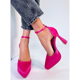 BM Pompe cu platformă Carlie Fuchsia roz 3