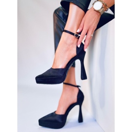 BM Pompe Carlie Black cu platformă negru 2