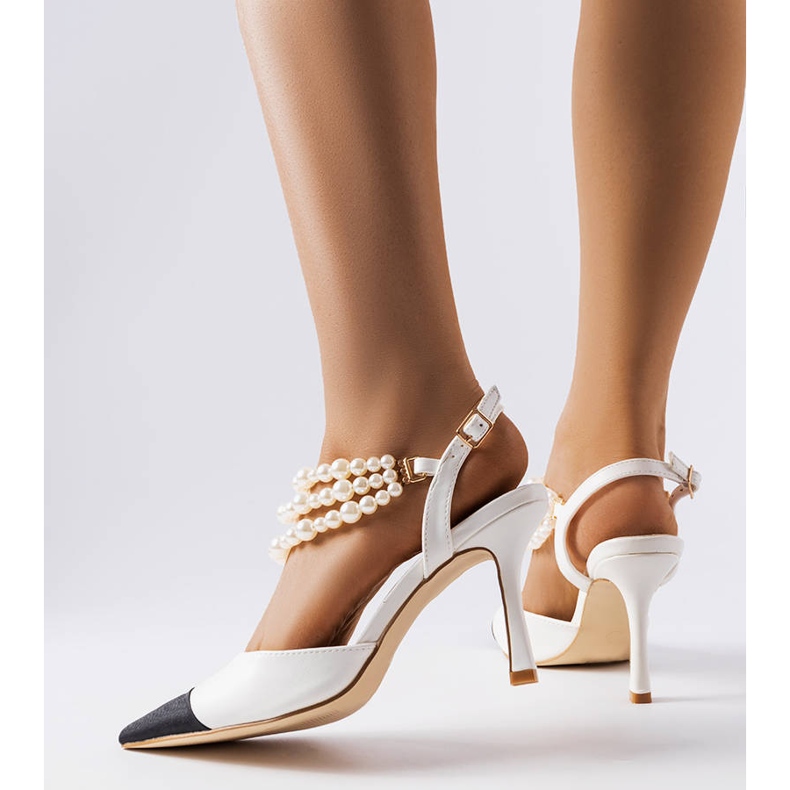 Tocuri cu perle albe Ridge 1