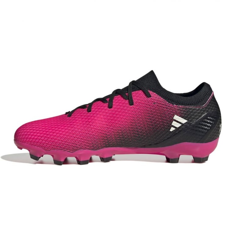 Pantofi de fotbal Adidas X Speedportal.3 Mg M GZ2477 roz trandafiri și violete 1