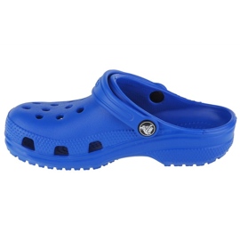 Papuci Crocs Classic Clog Jr 206991-4KZ albastru 1