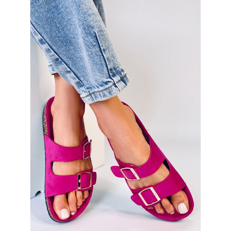BM Papuci de plută Byrd Fuchsia roz 2 BM Papuci de plută Byrd Fuchsia roz 2