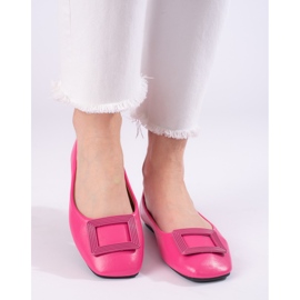 Balerini roz de dama cu decor Shelovet 1