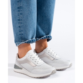 Pantofi sport gri de dama Shelovet 1