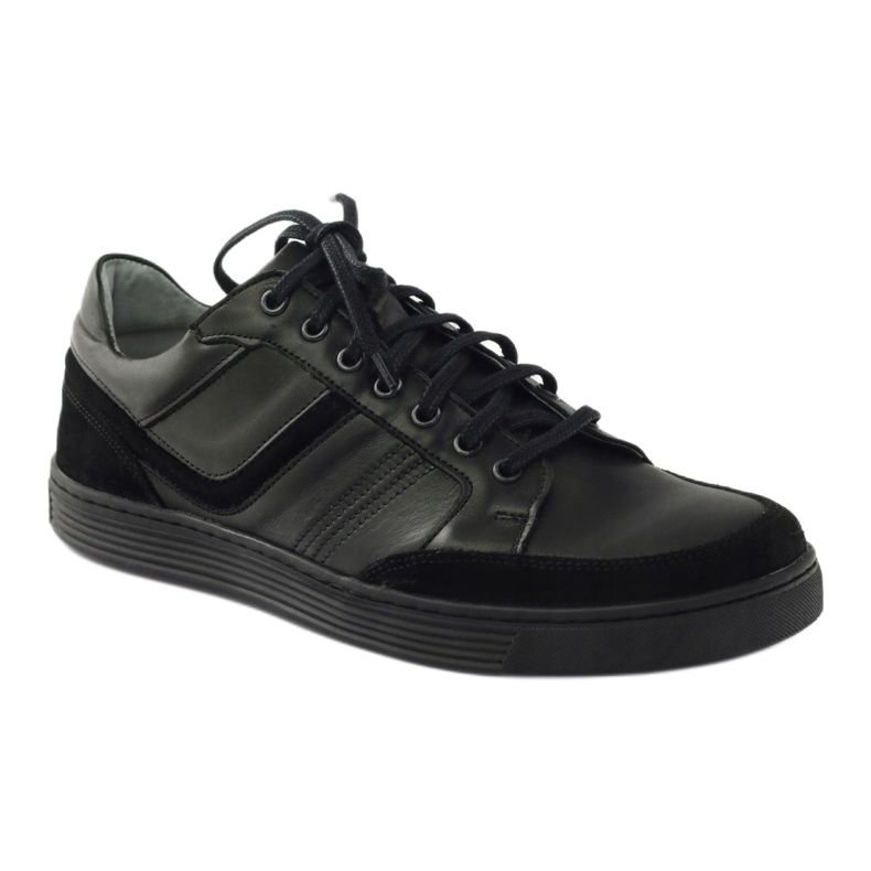 Pantofi casual pentru bărbați Riko 828 negru 1