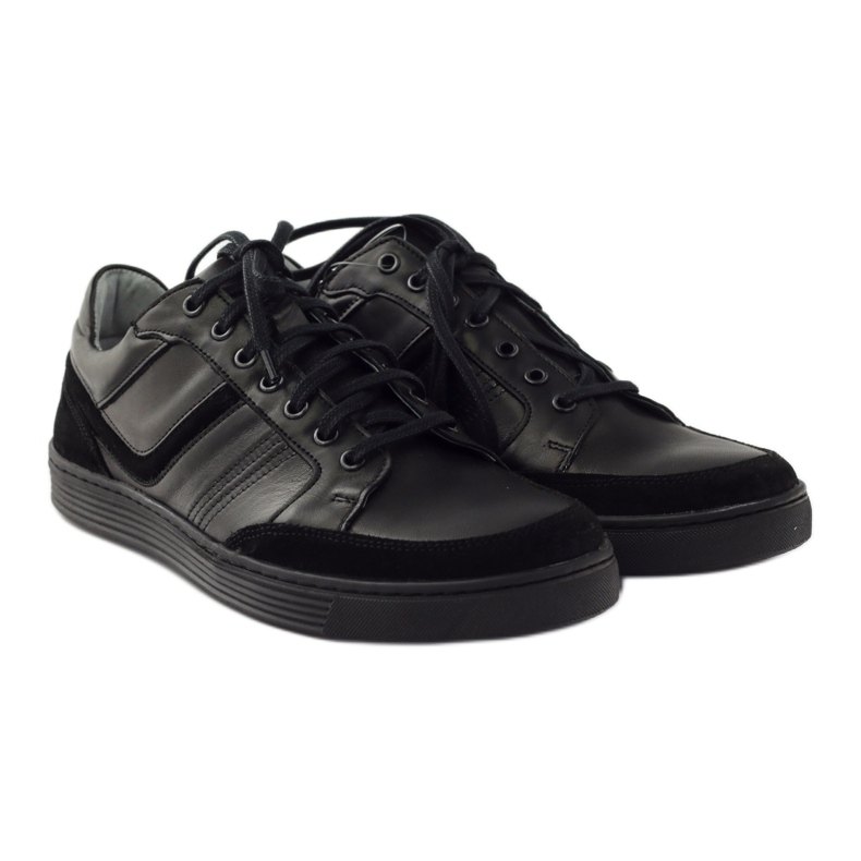 Pantofi casual pentru bărbați Riko 828 negru 4