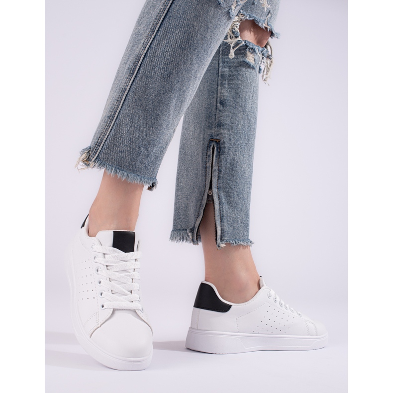 Pantofi sport albi de dama Shelovet 1