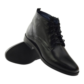 Ghete de iarnă cu fermoar Nikopol 663 negru 3