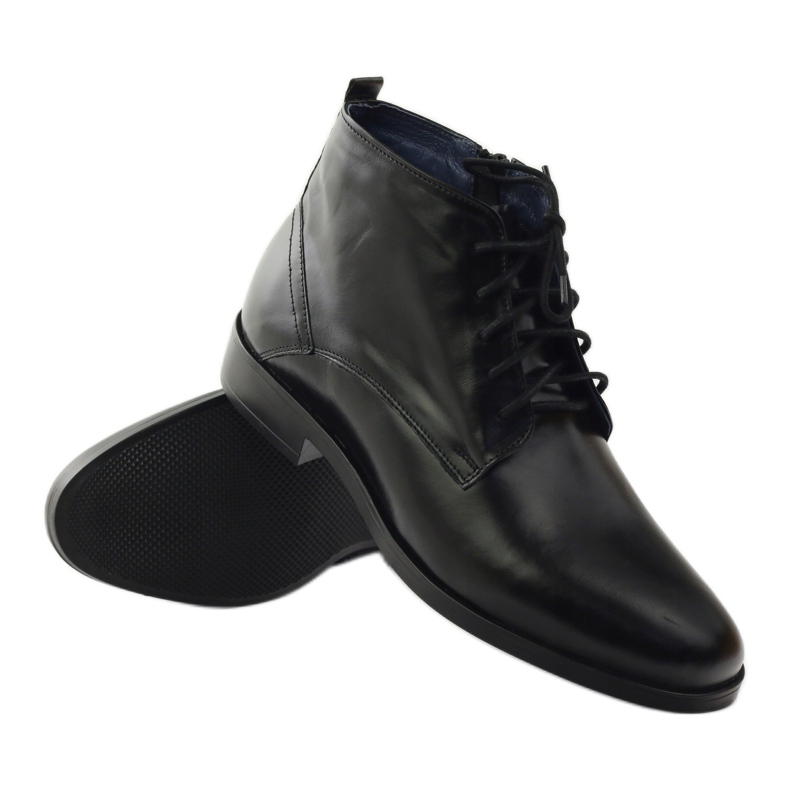 Ghete de iarnă cu fermoar Nikopol 663 negru 3