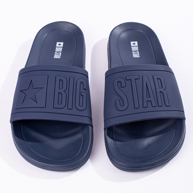 Papuci bărbați Big Star DD174688 bleumarin albastru 1