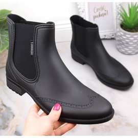 Cizme slip-on impermeabile dama neagra T.Sokolski KAL23-01 negru 1