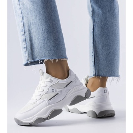 Tenisi Big Star albi și gri JJ274579 1