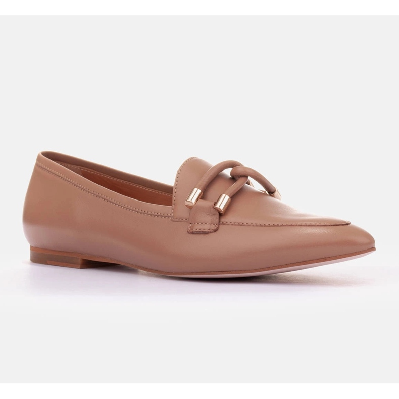 Marco Shoes Mocasini impodobiti bej 1