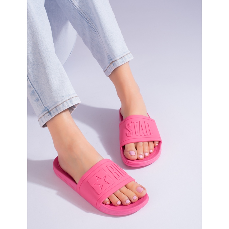 Papuci roz dama Big Star HH274A039FU 1