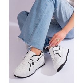 Pantofi sport dama Shelovet alb si negru 1 Pantofi sport dama Shelovet alb si negru 1