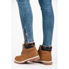 Mckeylor Capcani din piele maro 1