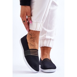 S.Barski Pantofi de damă din material textil, Lilis negri negru 1