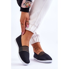 S.Barski Pantofi de damă din material textil, Lilis negri negru 2