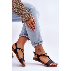 Sandale Plate Damă S.Barski KV-541-120 Negru 2