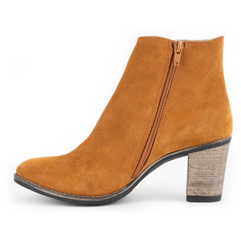 Olivier Ghete Sara Rude cu toc înalt portocale 1