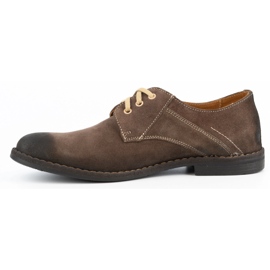 KENT 272 pantofi bărbați casual maro 1