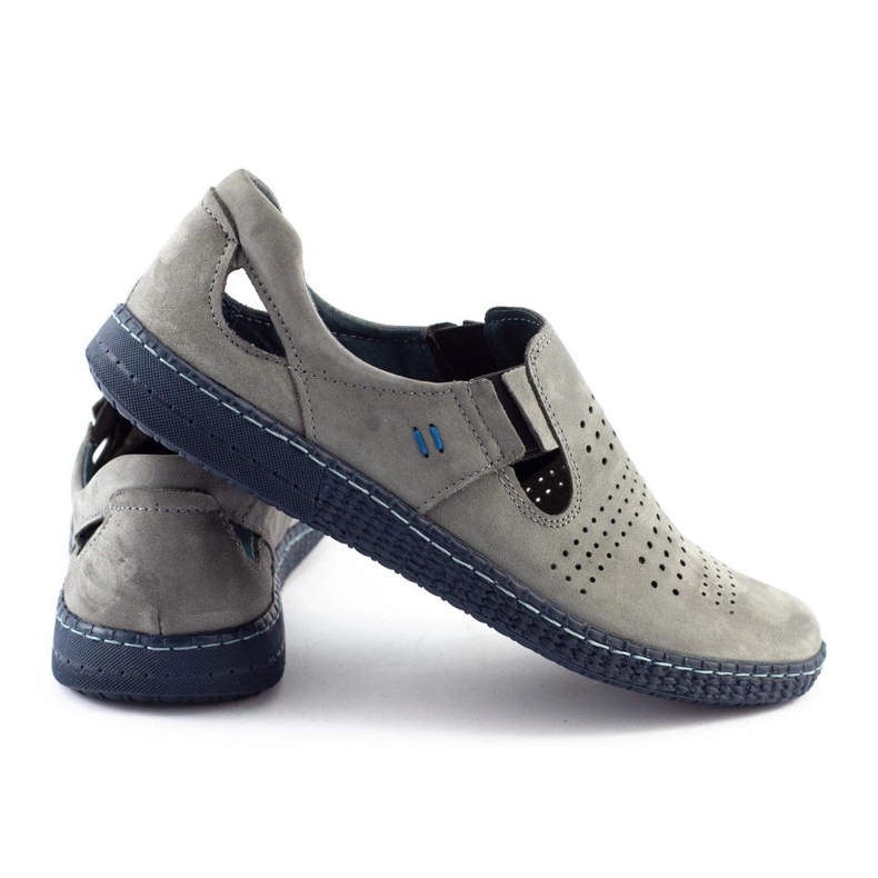 KOMODO Pantofi gri pentru bărbați 864 1