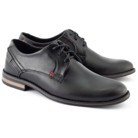 KOMODO Pantofi bărbați eleganți 859 negri negru 1