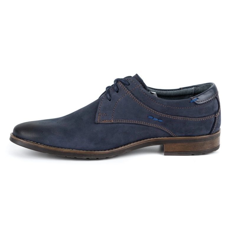 KOMODO Pantofi bărbați eleganți 877 bleumarin albastru 1