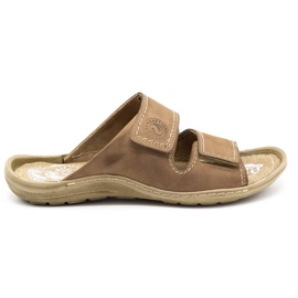 Papuci bărbați 048 Maro 2