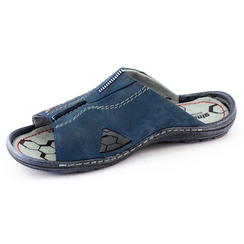 Papuci bărbați 334GT bleumarin albastru marin 2