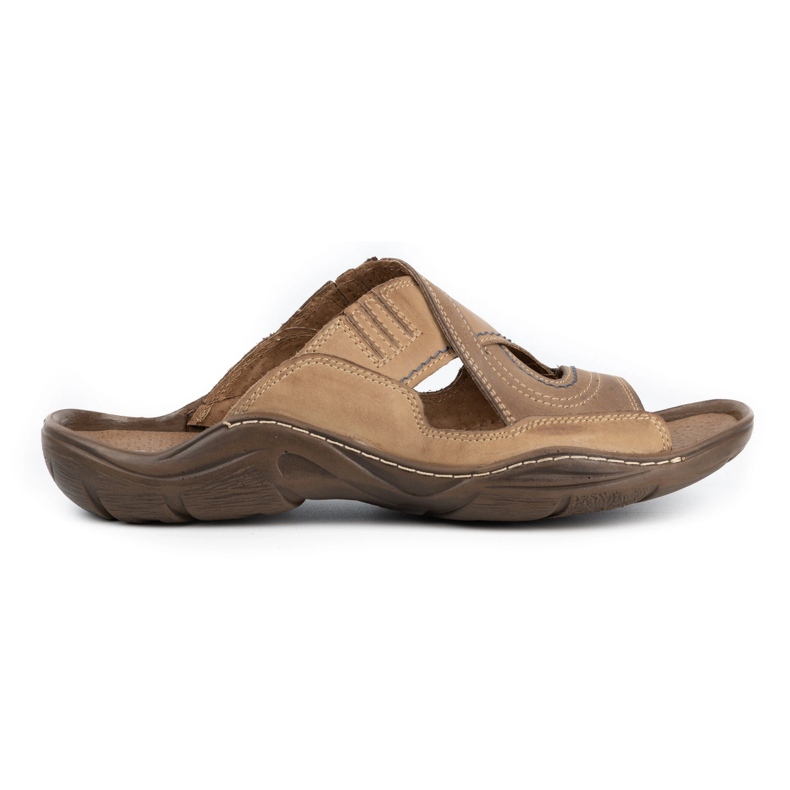 Mario Pala Papuci bărbați maro 400 1