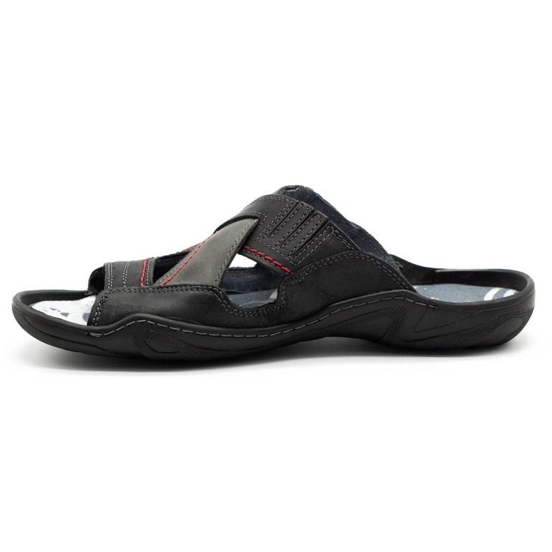 Mario Pala Papuci bărbați 400 negri negru 2