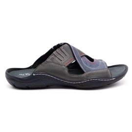 Mario Pala Papuci bărbați 400 bleumarin albastru marin 1