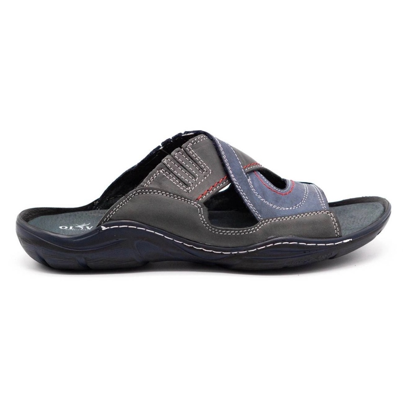 Mario Pala Papuci bărbați 400 bleumarin albastru marin 1