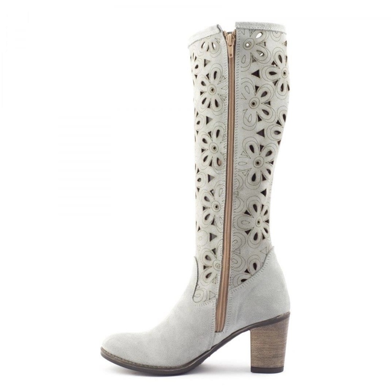 Olivier Cizme deschise pe călcâiul gri 1