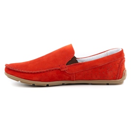 KOMODO Mocasini bărbați 890 roșii roșu 1 KOMODO Mocasini bărbați 890 roșii roșu 1