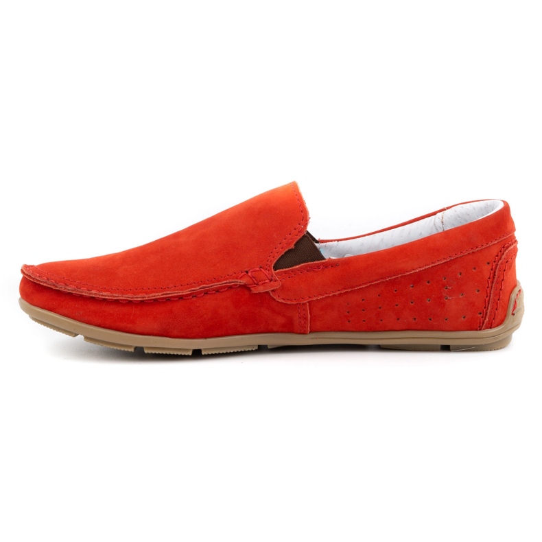 KOMODO Mocasini bărbați 890 roșii roșu 1 KOMODO Mocasini bărbați 890 roșii roșu 1
