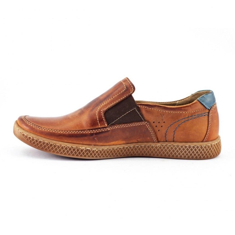 KOMODO Mocasini bărbați 912 roșii multicolor 1 KOMODO Mocasini bărbați 912 roșii multicolor 1