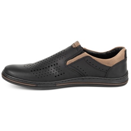 Polbut Brogues pentru bărbați 401 Summer Black negru 2