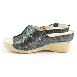 Dolce Pietro Sandale cu toc 2216 negru 1