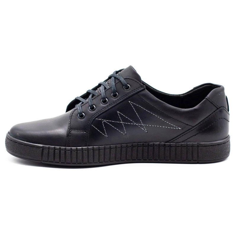 Polbut Pantofi casual bărbați J66 negru cu argintiu multicolor 1