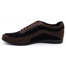 Polbut Pantofi casual bărbați 2101P maro 1