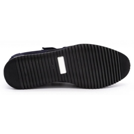 Polbut Pantofi casual din piele pentru bărbați 2102/2 bleumarin albastru 1