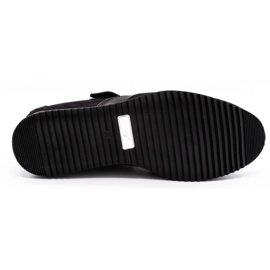 Polbut Pantofi casual din piele pentru bărbați 2102/2 negri negru 1