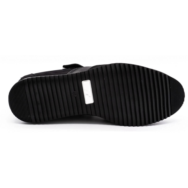 Polbut Pantofi casual din piele pentru bărbați 2102/2 negri negru 1