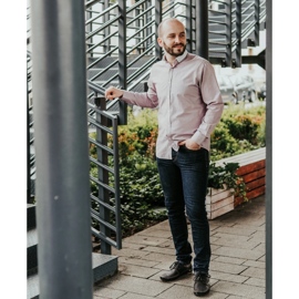 Mario Pala Încălțăminte bărbătească ajurată 563 neagră negru 2