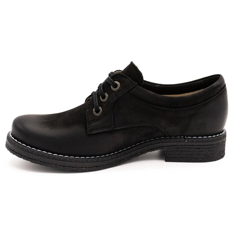 ButBal Pantofi de dama din piele 656B negru 1