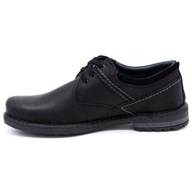 Olivier Pantofi casual pentru bărbați 298GT negru 1