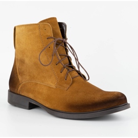 Olivier Cizme de iarna piele barbati 7006KB maro 1