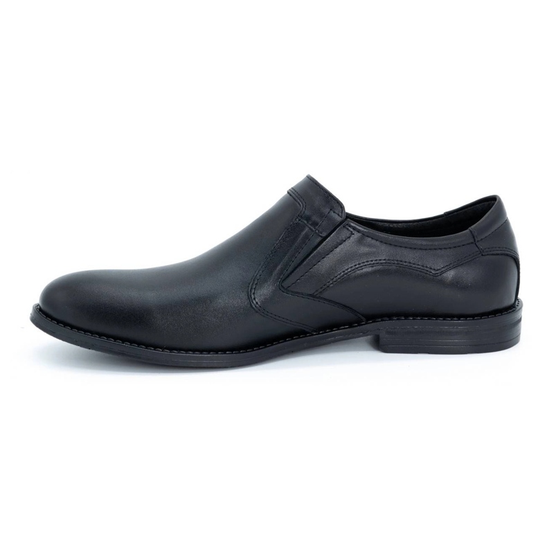 Olivier Pantofi barbati eleganti din piele 283LU negru 1